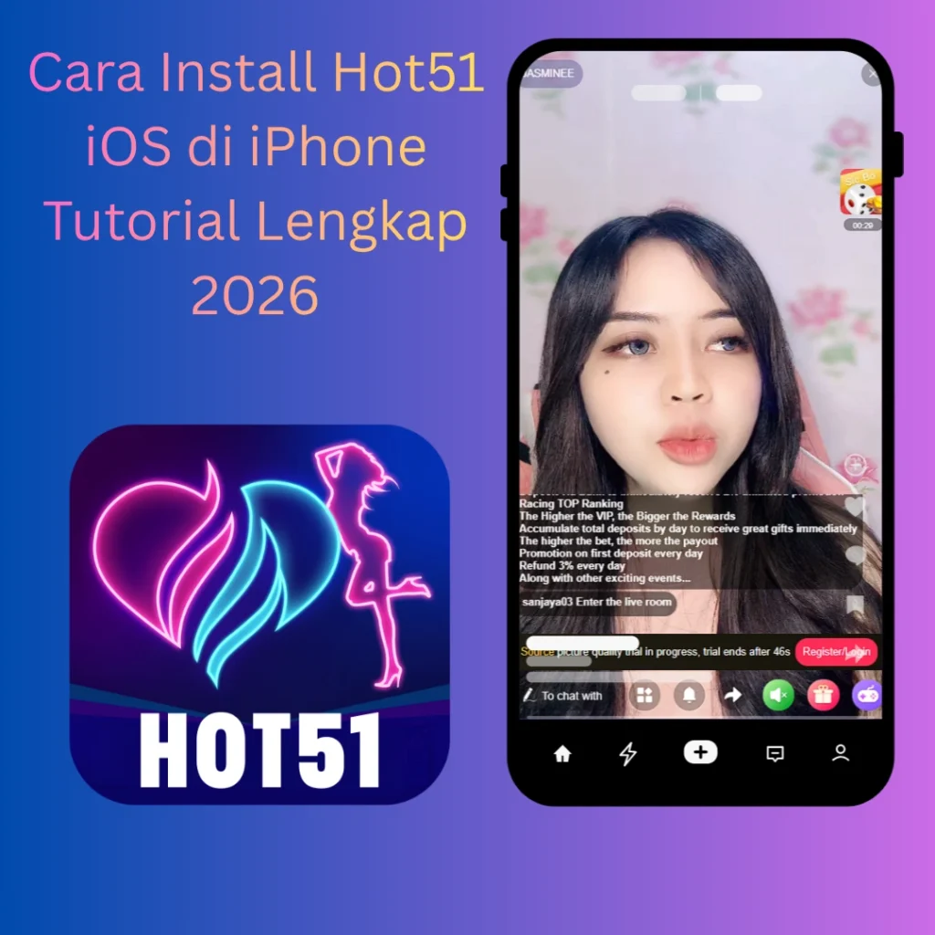 Cara Install Hot51 iOS di iPhone Tutorial Lengkap 2026
