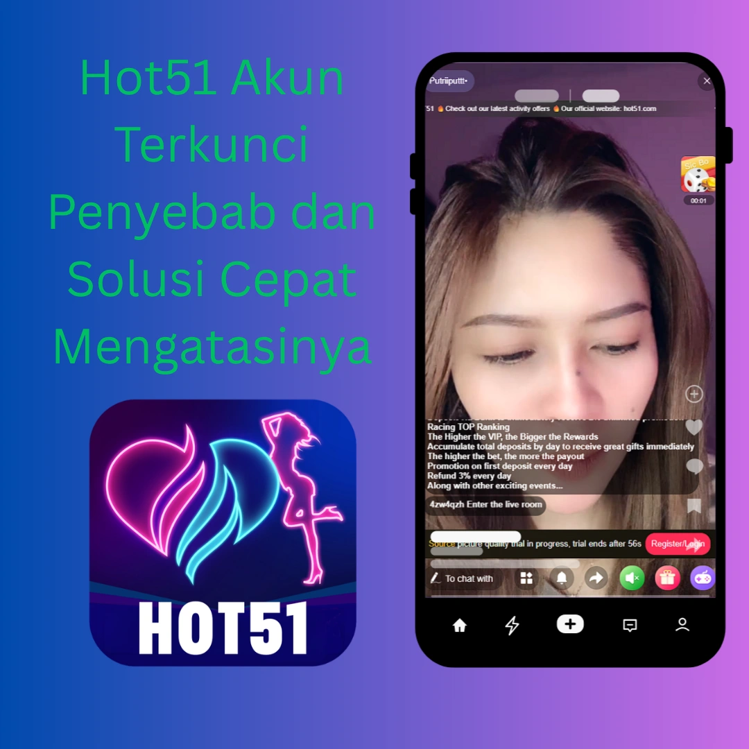 Hot51 Akun Terkunci
