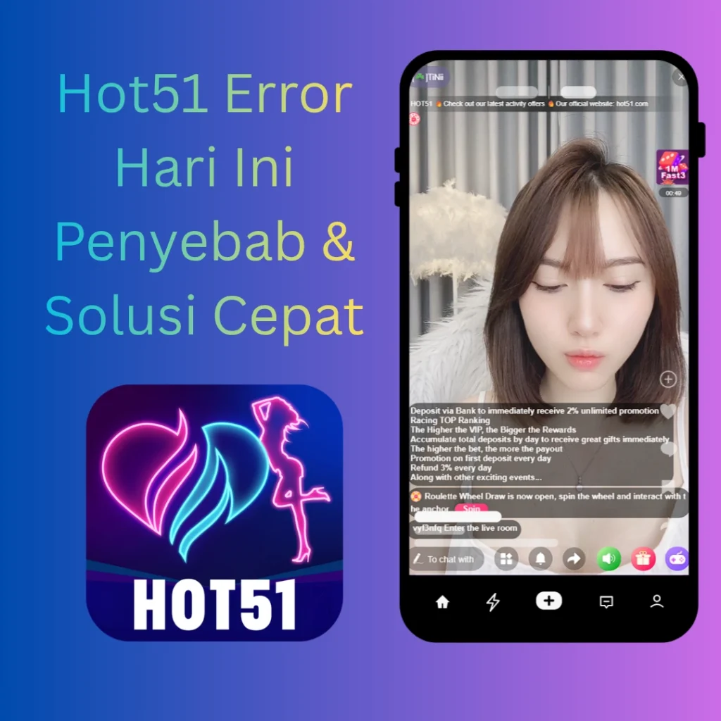 Hot51 Error Hari Ini Penyebab & Solusi Cepat