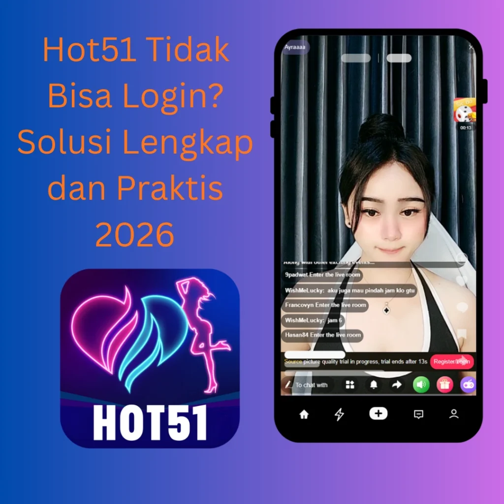 Hot51 Tidak Bisa Login Solusi Lengkap dan Praktis 2026