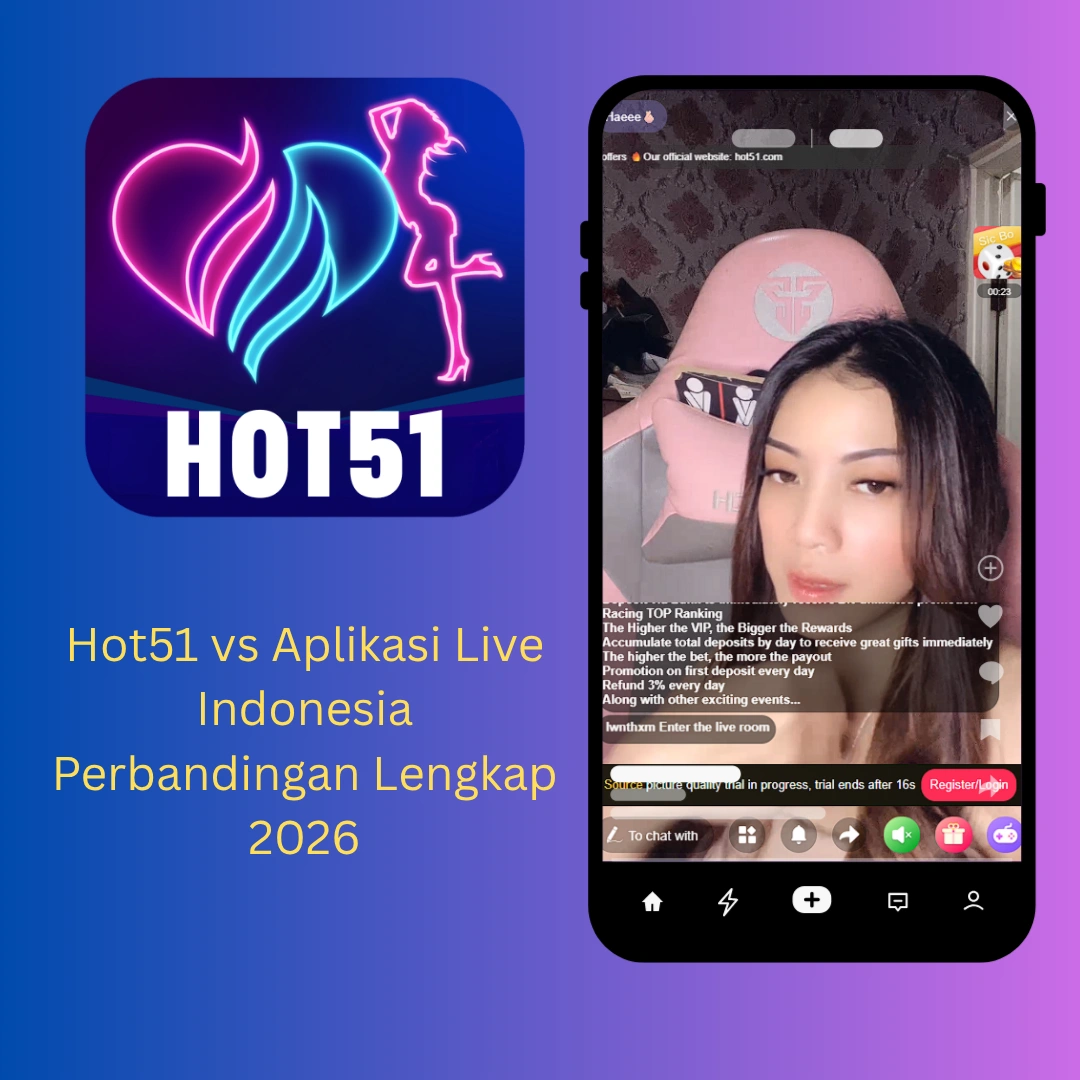Hot51 vs Aplikasi Live