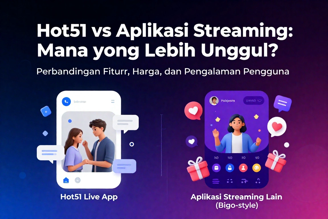 Hot51 vs Aplikasi Streaming