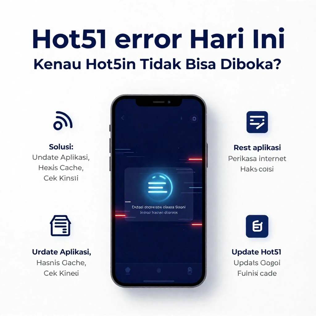 HOT51 ERROR HARI INI Penyebab & Cara Mengatasinya