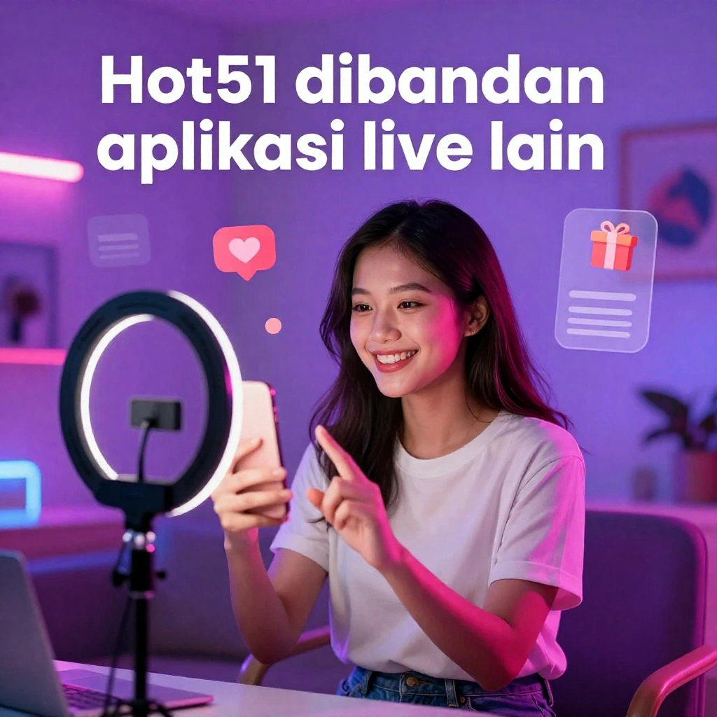 HOT51 dibanding aplikasi live lain Perbandingan lengkap untuk pengguna Indonesia
