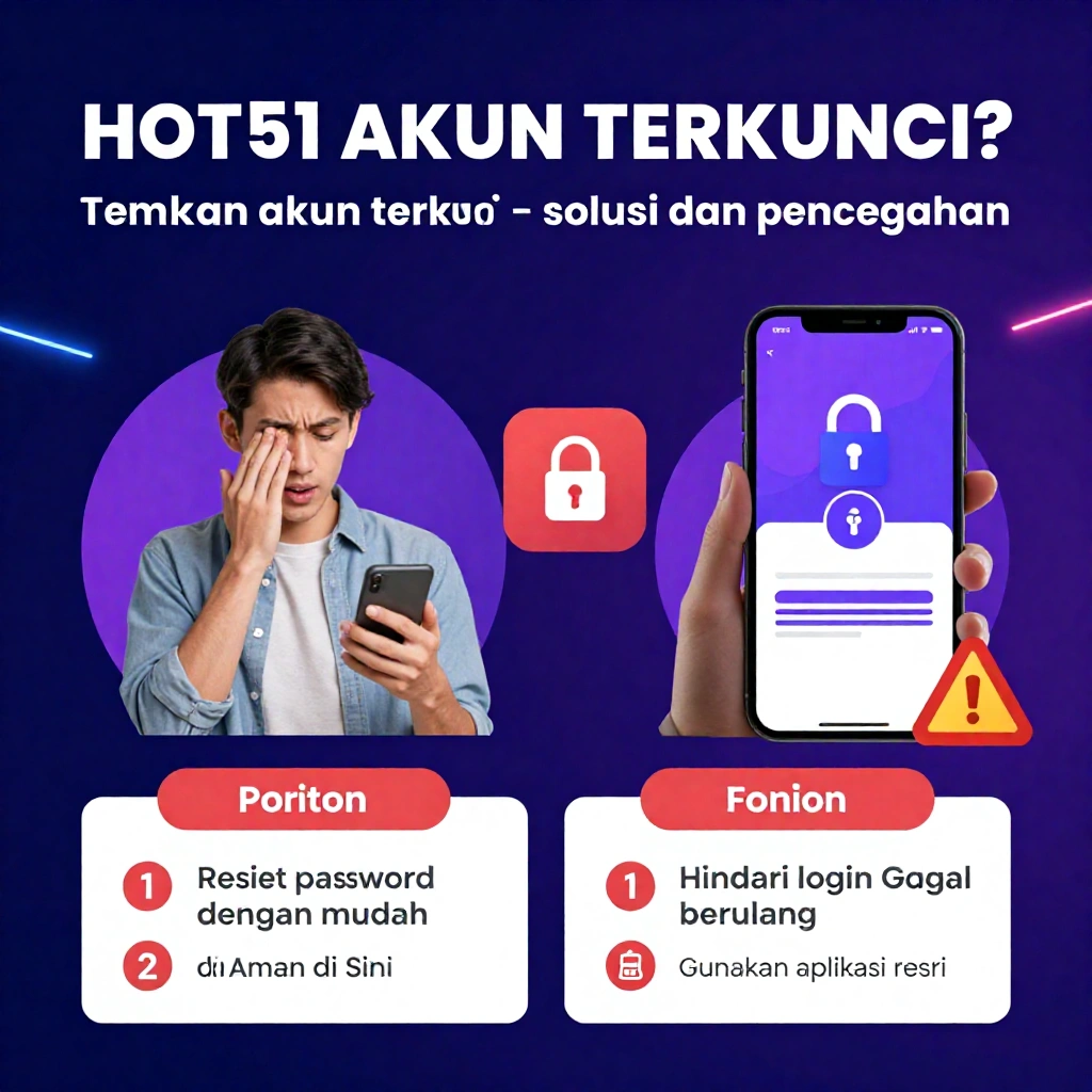 Hot51 akun terkunci