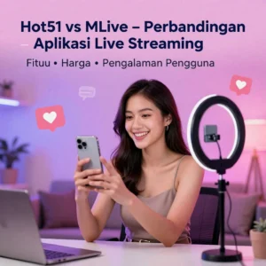 Read more about the article Hot51 vs MLive Perbandingan Fitur, Harga, dan Pengalaman Live Streaming